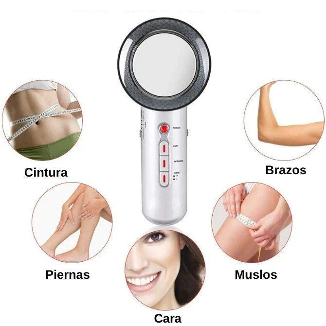 Quemador de Grasa Ultrasonido 3 en 1 LipoSonic - Remodela tu Figura