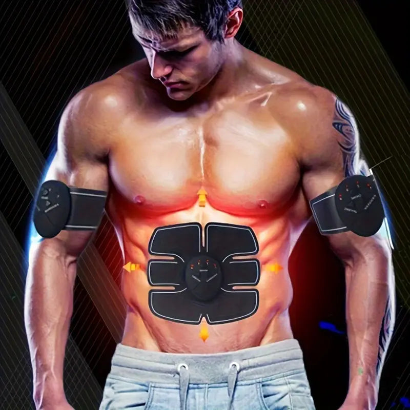 ELECTRO ESTIMULADOR MUSCULAR 3 EN 1 - Electroestimulador Muscular 3 en 1 – Tonifica y Fortalece sin Esfuerzo con 20 Minutos al Día