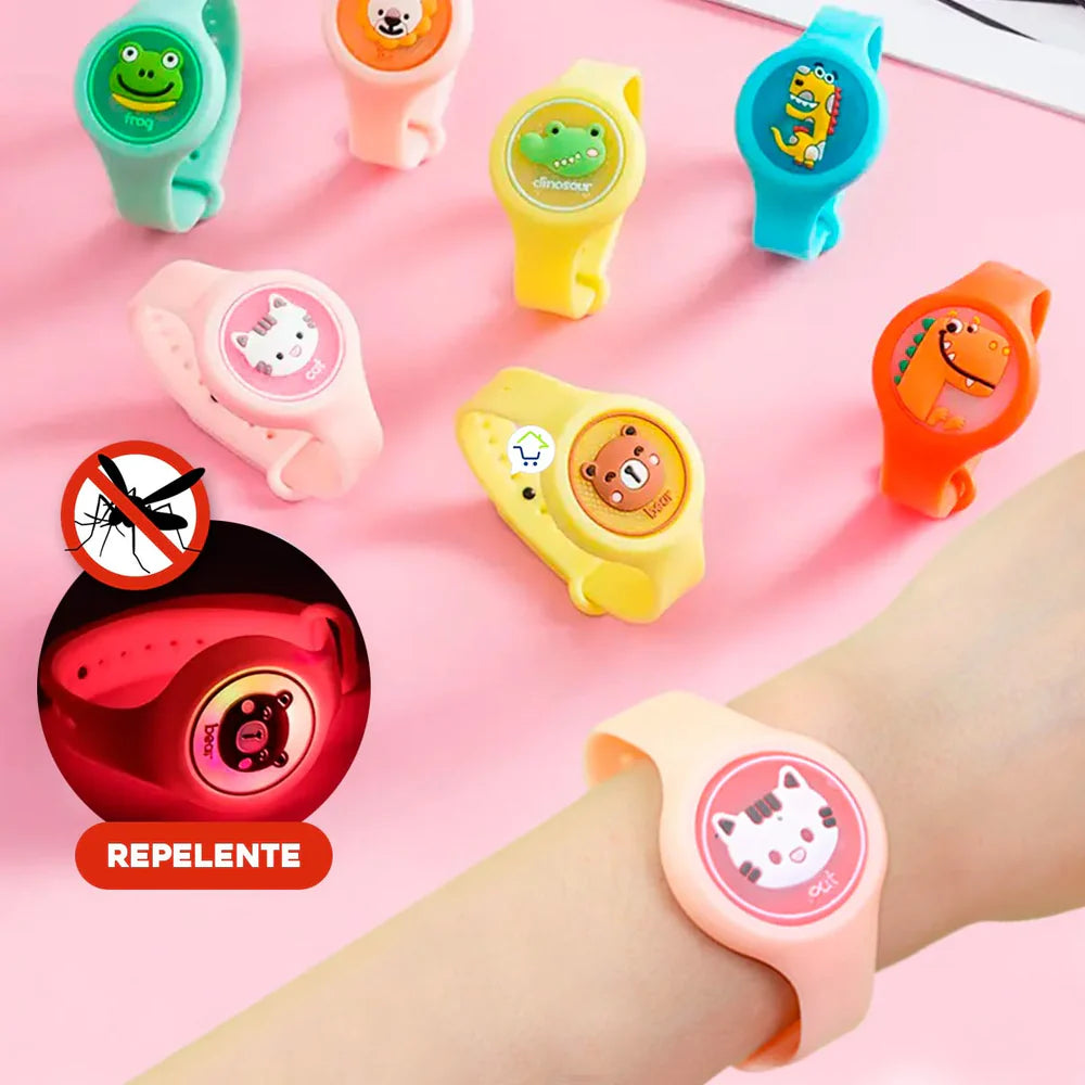 Pulsera Repelente de Mosquitos para Bebe, Niño o Niña