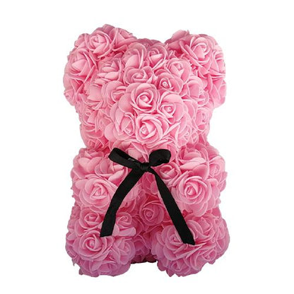 OSO DE PETALOS DE ROSA DE GOMA EVA