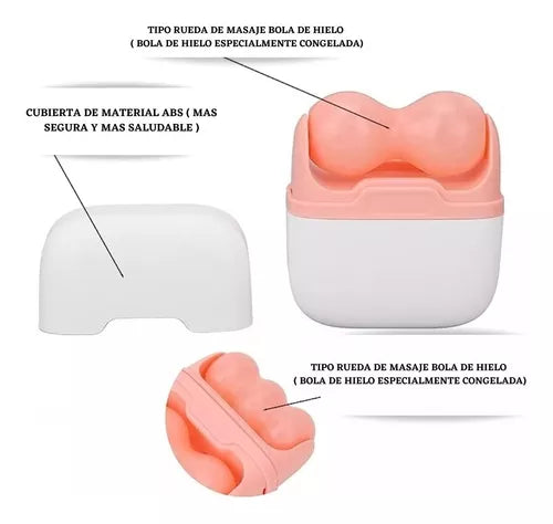 Rodillo Facial De Silicona IceRoller