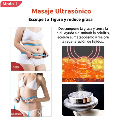 Quemador de Grasa Ultrasonido 3 en 1 LipoSonic